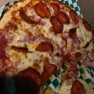 Pepperoni pizza!! YUM