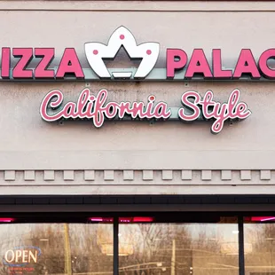 the front of the restaurant