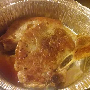 Pork Chop Dinner To-Go