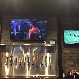 TVs in the bar area.