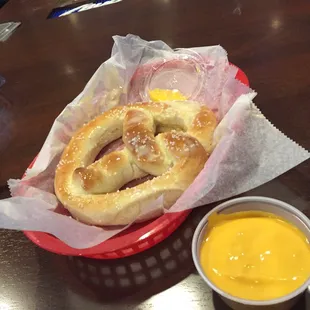 Buttery pretzel.  Mmmmm
