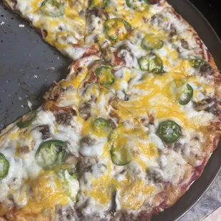 Combination with jalapeños