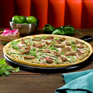 Carne Asada Pizza