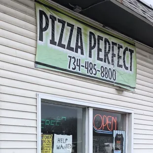 Modest digs - take-out or delivery only.