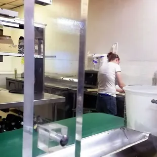 Simple two-person operation putting out amazing pies.