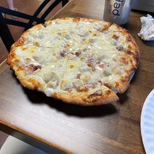 Chicken Bacon Ranch Pizza