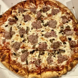 Sausage pizza