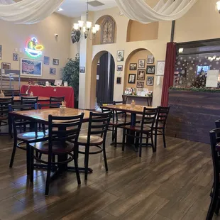 Dining area.