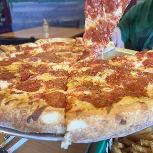 Pepperoni pizza