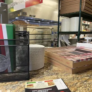 Pick up counter