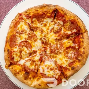 Hand tossed Pepperoni Pizza