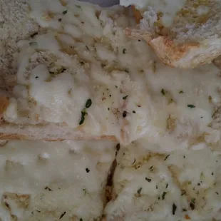 Garlic bread with cheese