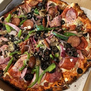 Combination pizza