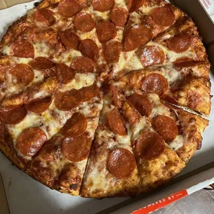 Large pepperoni