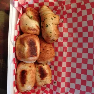 Garlic Mozzarella Rolls