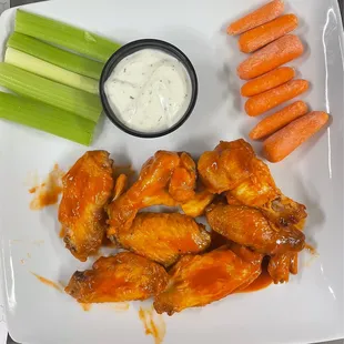 Baked Buffalo Wings