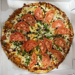 Vegan pizza
