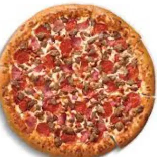 Pepperoni bacon pizza