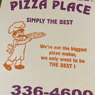 Pizza box