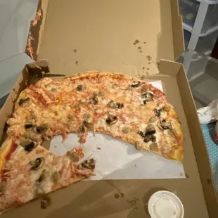 18" puke pie