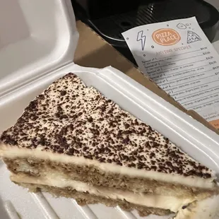 And of course dessert: Tiramisu
