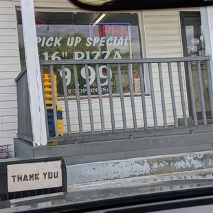 Great deal on the window outside. When you call to order, tell them you want this Special.