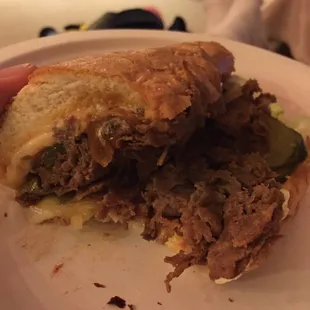 Not a good cheesesteak.