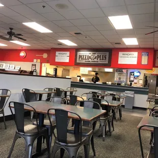 The front counter! Pizza to come. Lol