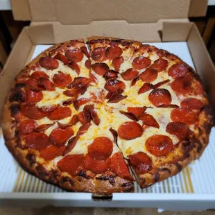 Pepperoni pizza
