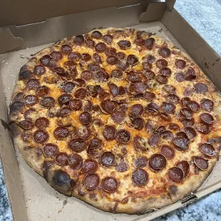 double pepperoni