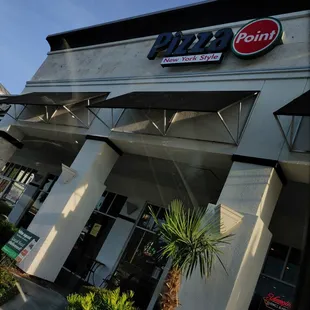 the front of a restaurant
