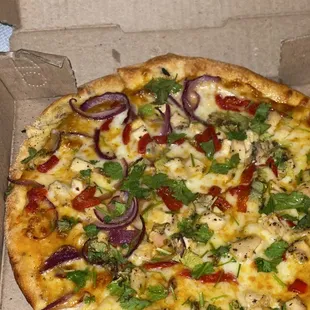 Chicken Curry Pizza