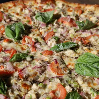 Garlic Chicken Pizza