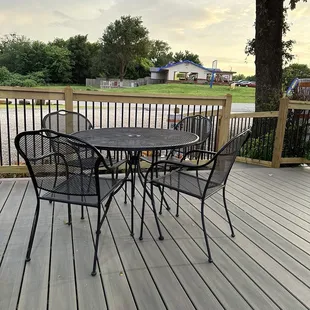 Patio dining