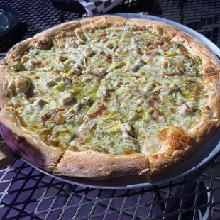 North Beach Pesto pizza large