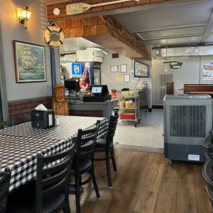 interior, sushi and sashimi