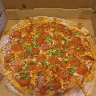 The pizza looks smells and tastes amazing BEST. PIZZA. EVER.