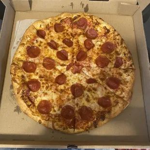 &quot;Large&quot; pizza