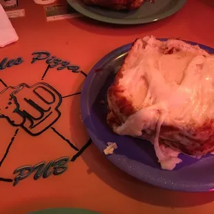 Garlic bread with cheese. Mmmm good!