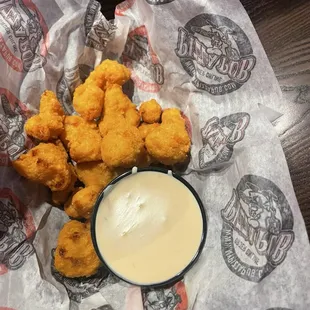 Cauliflower with queso