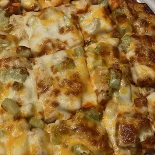 Buffalo chicken pizza