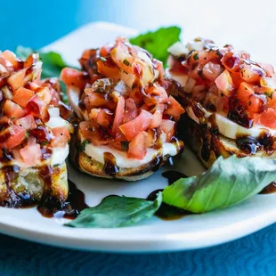 Fresh Homemade Bruschetta.