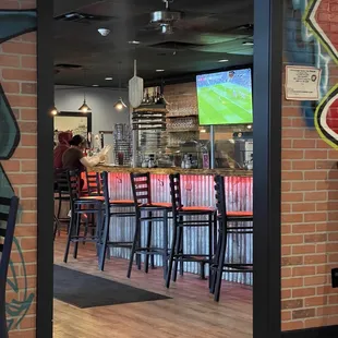 Bar area