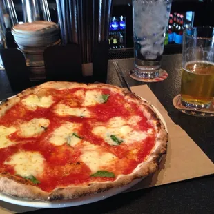 Lagunitas Day IPA and a margherita pie $24