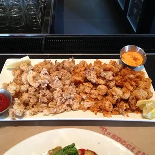 CALAMARI FRITTI (Traditional and Calabrese style)