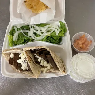 Gyro Sandwich