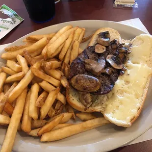 Pittsburgh Steak sandwich