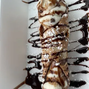 Homemade Cannoli