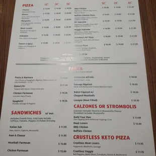 Current menu 1/4/2024