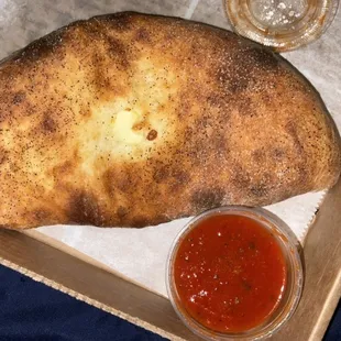 Cheese calzone